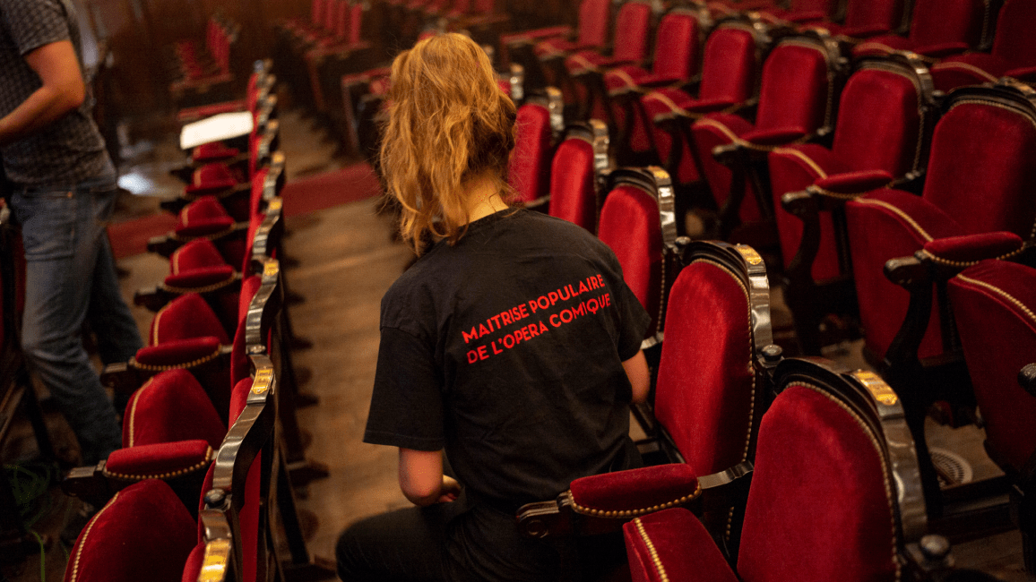 Grandir sur scène avec la Maîtrise